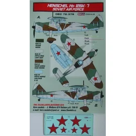 Fuerza Henschel Hs 126K-7 Soviética Aire
