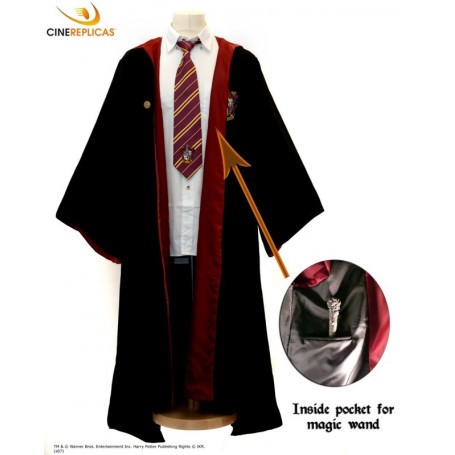 Réplicas: 1:1 Harry Potter Gryffindor Wizard Robe